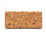 Cork leather glasses case back by Texas Cork Company