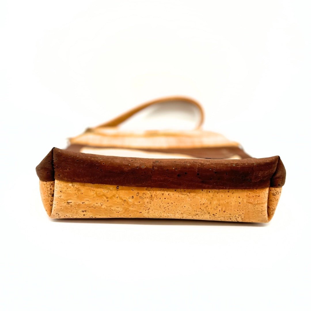 Cork Leather Concealed Carry Crossbody Purse