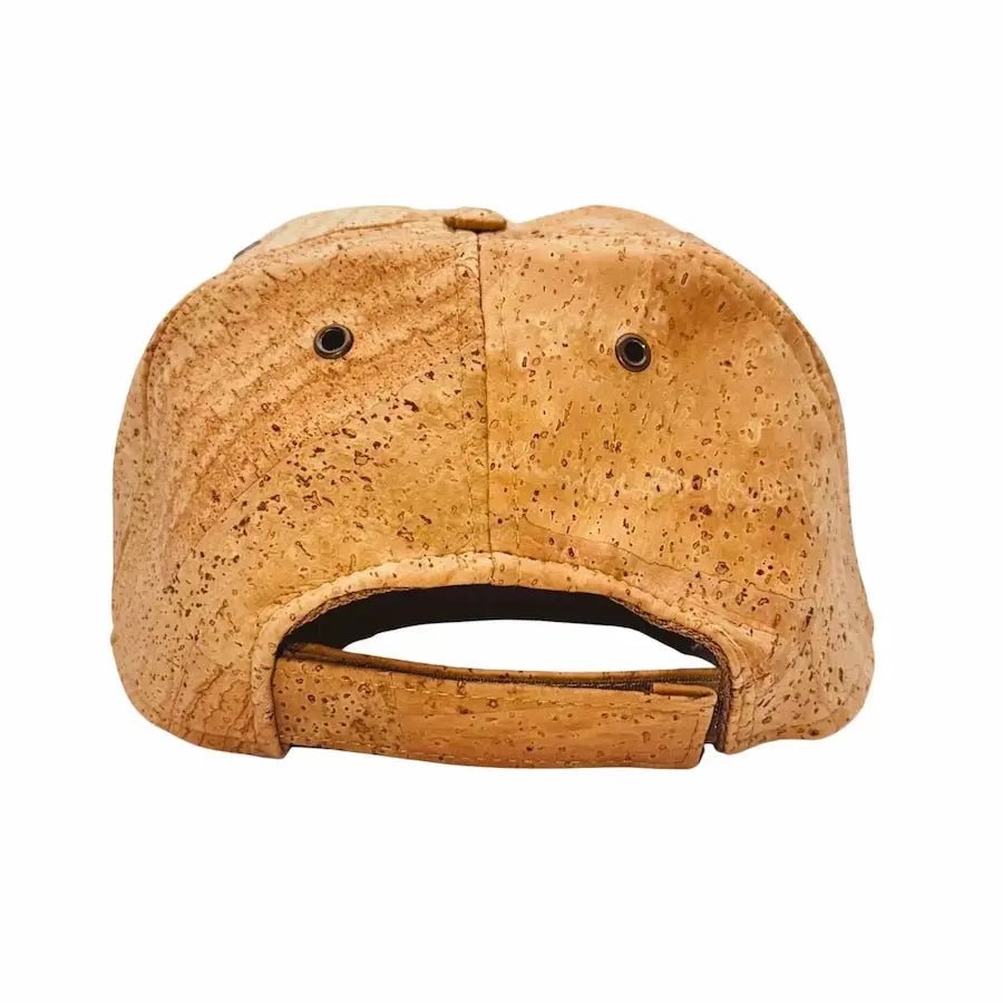 Back view of premium Lone Star cork baseball cap