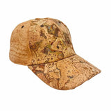 Front side view of premium Lone Star cork baseball cap in Roots