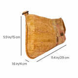 Dimensions of Savannah Cork Crossbody Baguette