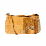 Front view of Savannah Baguette with Natural color on the left panel and Earth Sea on the right.