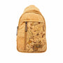 Belmont Sling Chest Bag in Natural with Roots front