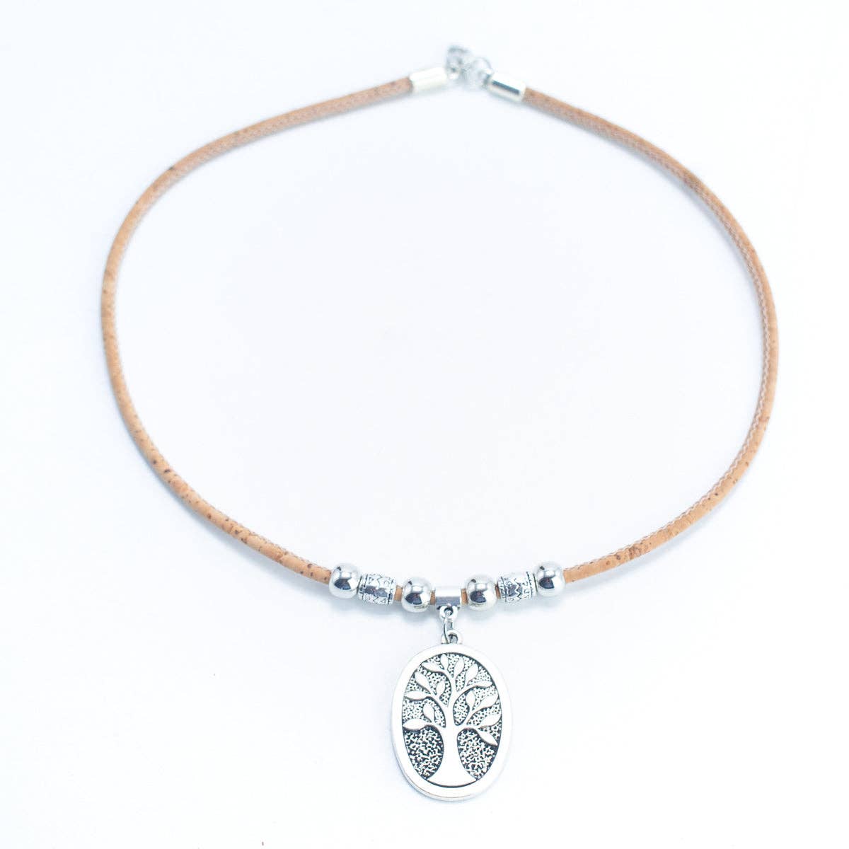 Tree of Life Cork Necklace from Texas Cork Company