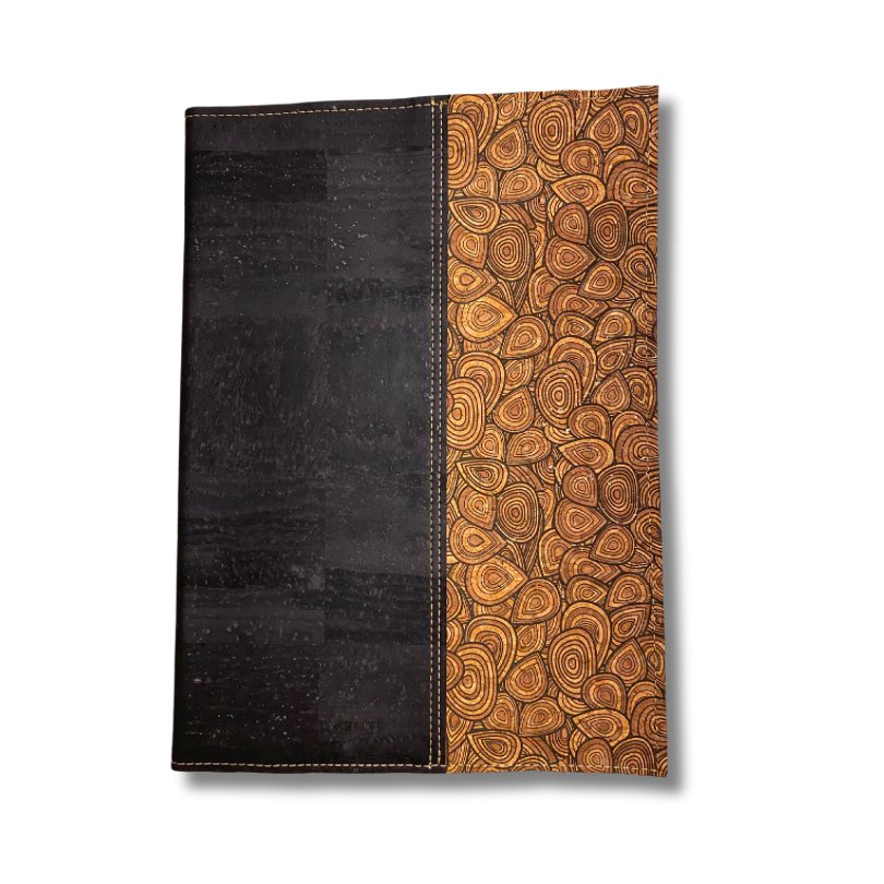 Cork Leather Notebook Cover - Large Refillable Legal Pad -NTPDCVR-LG-008 - Texas Cork Company