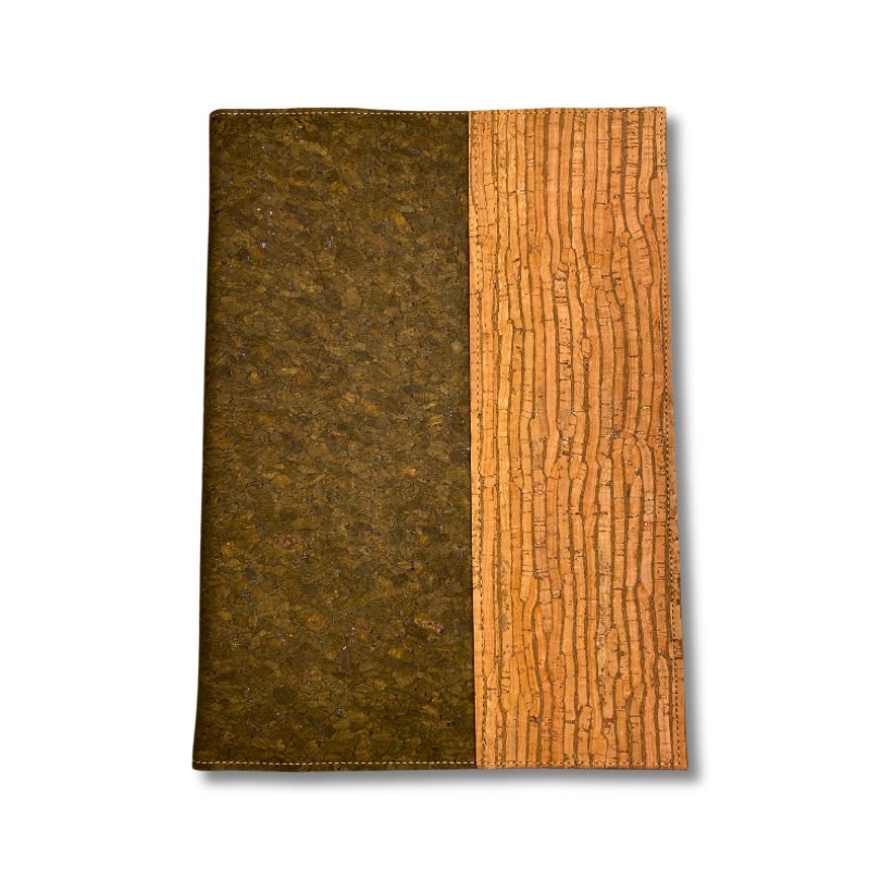 Cork Leather Notebook Cover - Large Refillable Legal Pad -NTPDCVR-LG-006 - Texas Cork Company