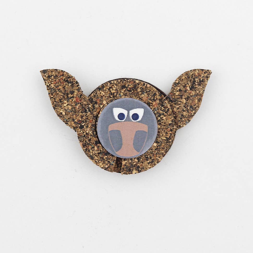 Cork Wine Bottle Drip Stop & Magnet -donkey face - Texas Cork Company