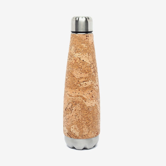 Cork Wrapped Steel Water Bottle -4852.01-C21 - Texas Cork Company