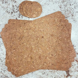 8 piece set of cork placemats and coasters (4 of each)