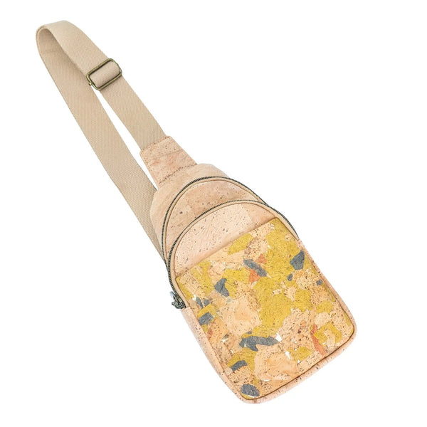 Albany Cork Sling Bag adjustable strap view