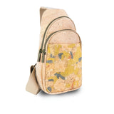 Albany Cork Sling Bag angled view