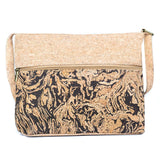 Cork and Coffee front view of Natural Cork Women’s Crossbody.