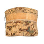 Dallas cork organizer purse front in Roots by Texas Cork Company
