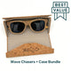  Dark Aggregate Cork - Black Lens - Natural Aggregate Case Combo