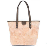 Front view of Eco Minimalist Cork Tote Bag on a white background