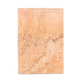 Classic Cork Card Wallet | BAGP-212-A | Brown | Front View | Texas Cork Company