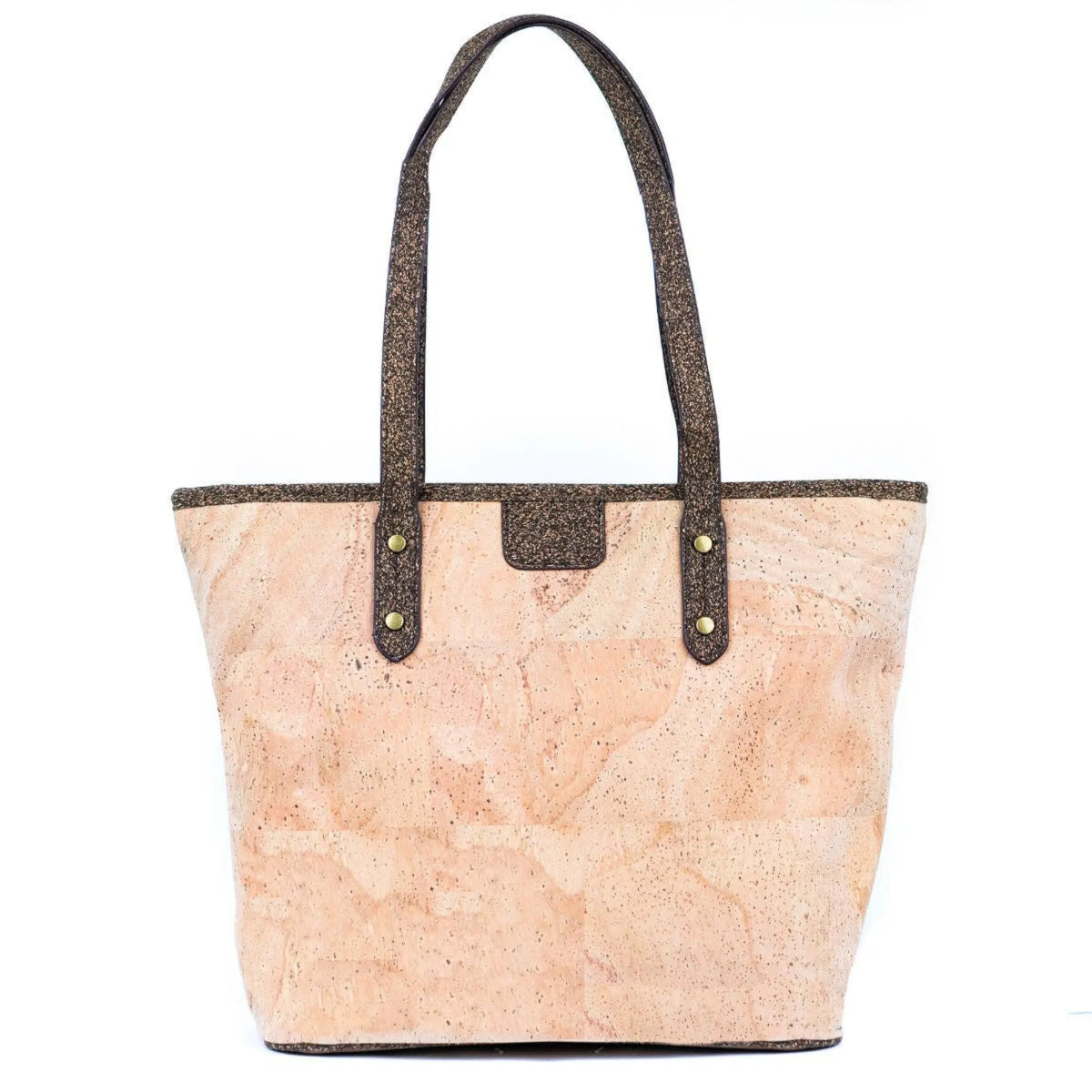 Front view of Kona Cork Tote Bag on a white background