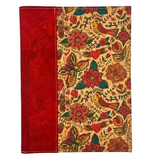 Spiral Journal - Cork Leather &  Refillable