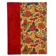  Red with Butterflies and Flowers