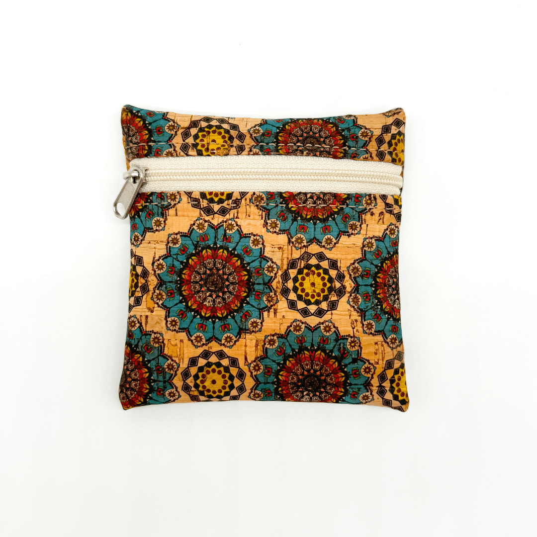 Natural Cork Coin Purse Pouch
