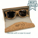  Camo Cork - Brown Lens - Natural Aggregate Case Combo