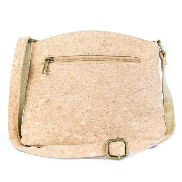 Arlington three-line cork crossbody back