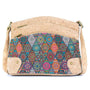 Arlington three-line cork crossbody front in traditional