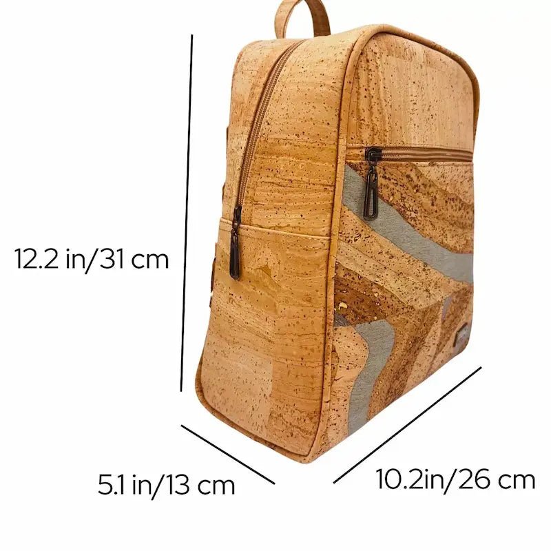 Ridgeway Backpack dimensions: 12.2 inches tall, 10.2 inches wide, 5.1 inches deep
