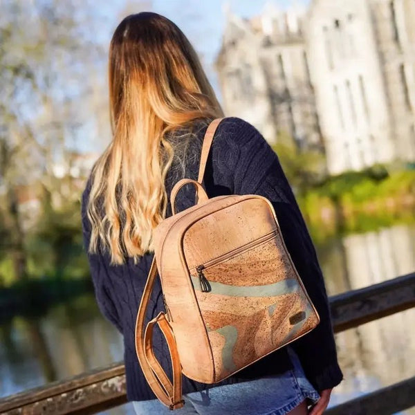 The Ridgeway Backpack being carried by woman