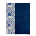  Blue Tiles with Navy Right Border