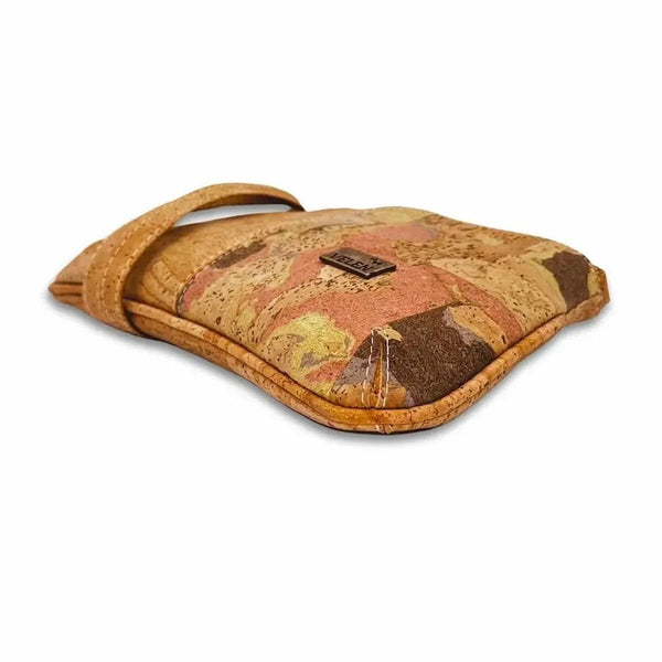Bottom view of Savannah Cork Crossbody Baguette  