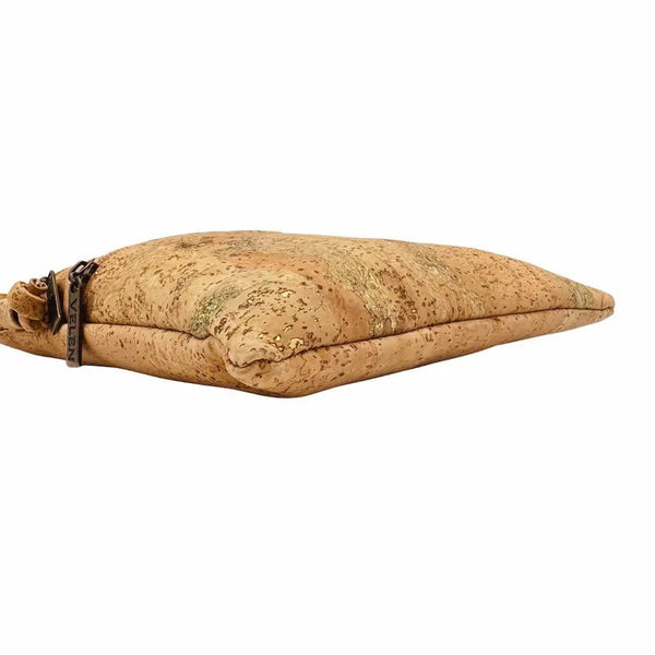 Bottom view of Charleston Cork Triple Zip Crossbody Bag