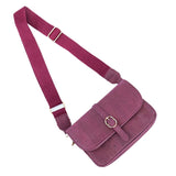 Brooklyn cork crossbody with removable adjustable woven strap