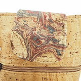 Close up of Cameleon flap on Myrtle Cell Phone Bag