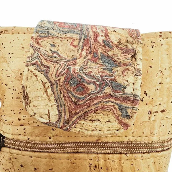 Close up of Cameleon flap on Myrtle Cell Phone Bag