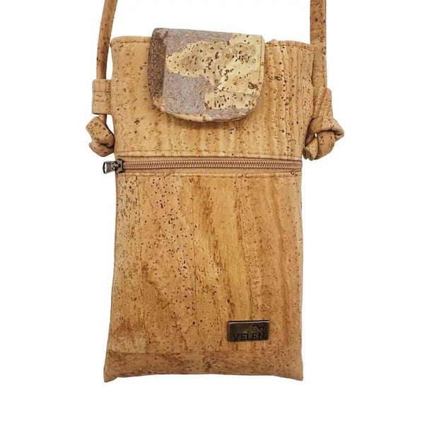 Myrtle Cell phone bag with Flamingo closure flap