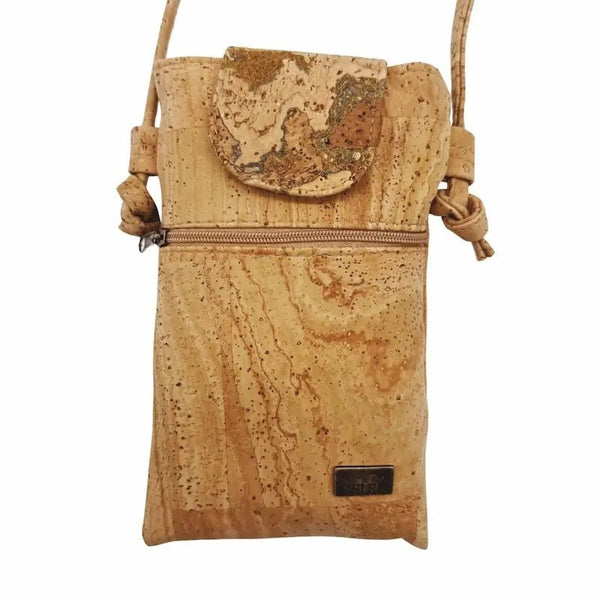 Myrtle cell phone bag with Ocean closure flap