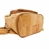 Cheyenne Cork backpack on a white background  - bottom view