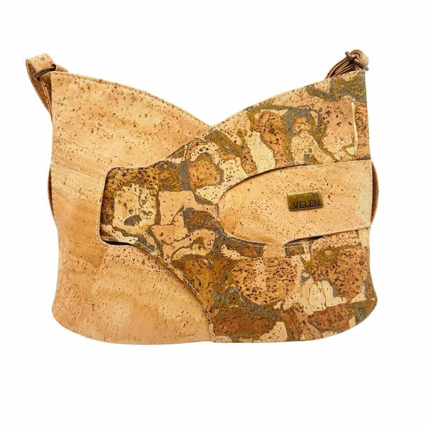 Chicago mid-sized crossbody front in Ocean