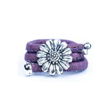 Purple chrysanthemum cork ring from Texas Cork Co