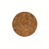 Front view of chunky cork coaster by Texas Cork Company
