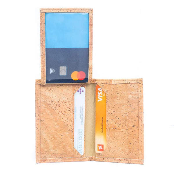 Inside of Classic Card Wallet showng the flap.