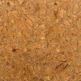 Close up of front side of chunky cork placemat