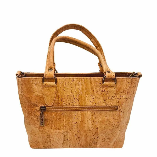 Back of convertible bag in Napa Luxe style featuring clean lines and durable construction