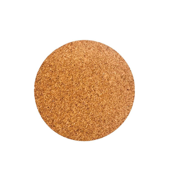 Back of chunky cork coasters