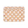 Patterned Cork Slim Card Wallet | Daisises - front 