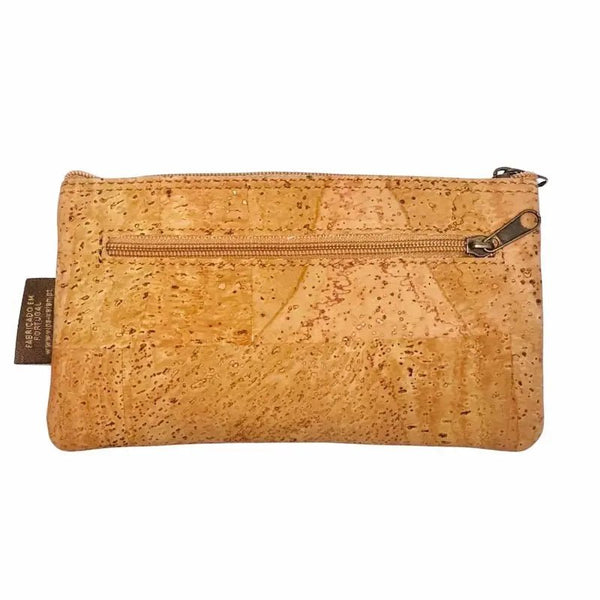 Back of Seattle Slim Woman's Cork Wallet