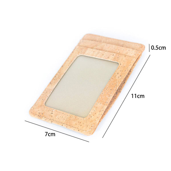 Dimensions of the minimalist RFID card wallet