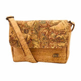 Fargo Cork Crossbody front in Camaleon
