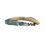 Folded Cork Handled Corkscrew -MBC-CORKSCREW from Texas Cork Company